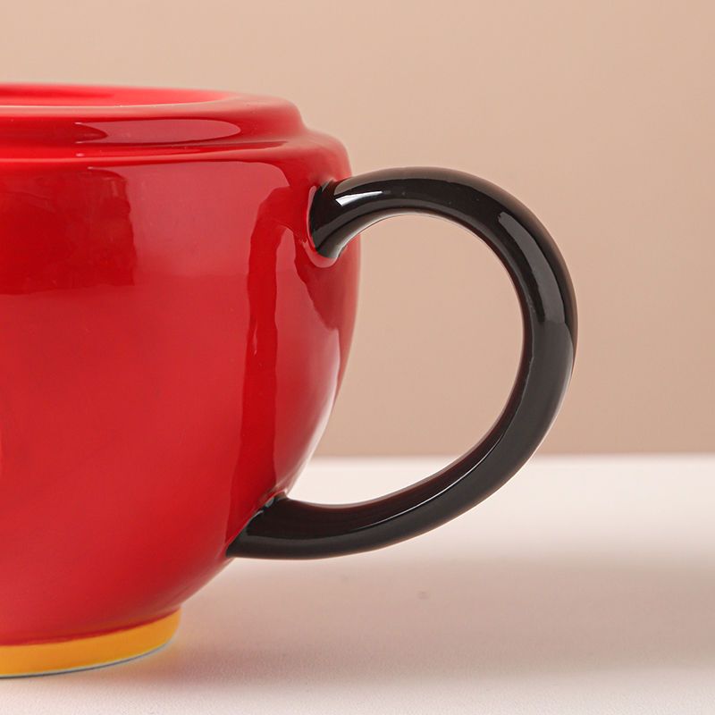 Tetera y taza de té Mickey de cerámica de Disney