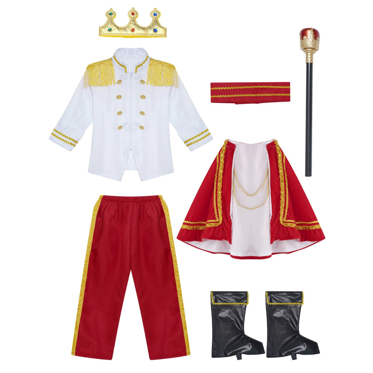 Children's Costume Prince Cinderella Cosplay