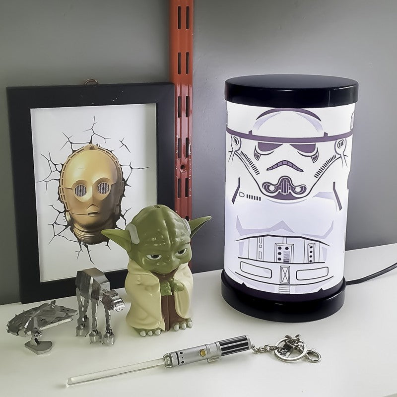 Abajur Luminária de Mesa Stormtrooper Star Wars Disney