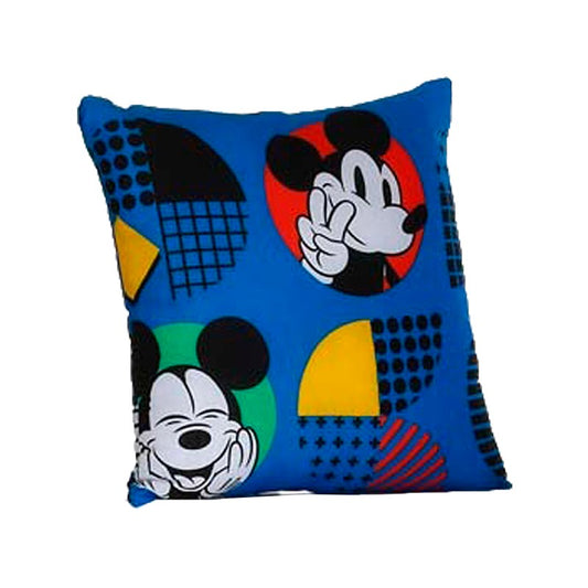 Mickey Pop Cushion Blue 45x45cm