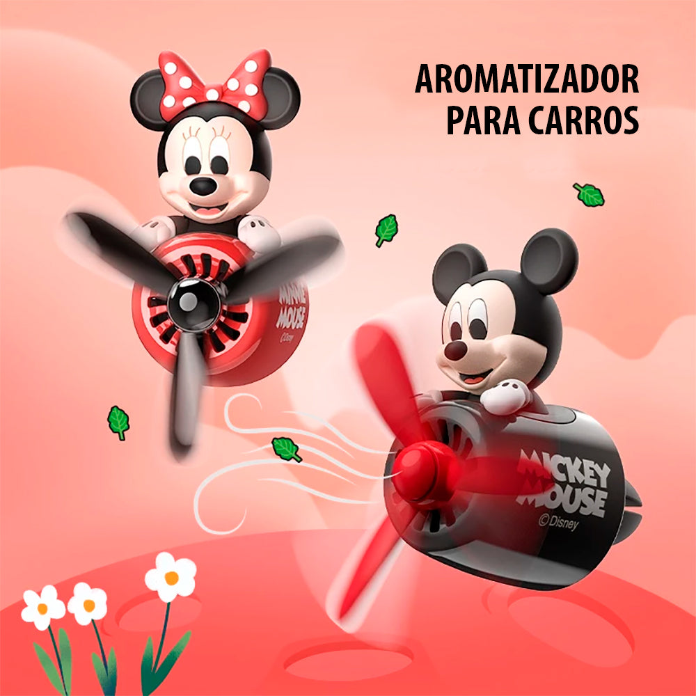 Aromatizador para Carro Mickey e Minnie Disney