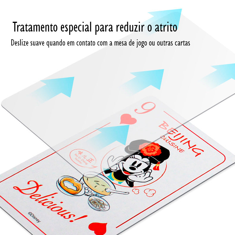 Baralho Mickey e Minnie Férias Disney