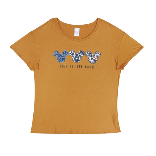 Blusa Mickey What Is Your Mood - Moda Plus Size