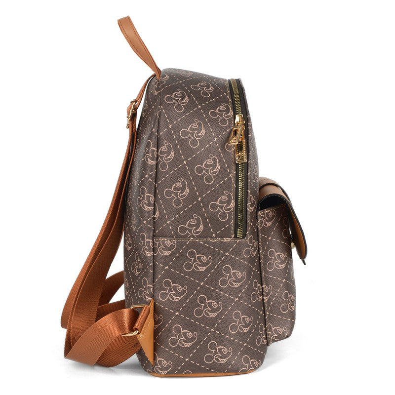 Disney Mickey Monogram Café Backpack Bag