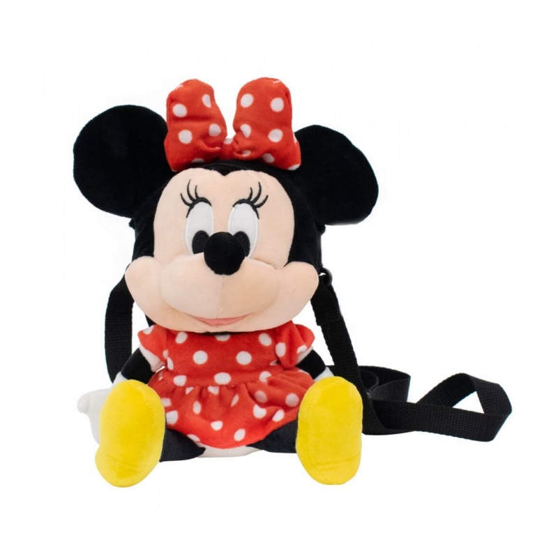 Bolsa Pelúcia Minnie Mouse Disney 23 cm