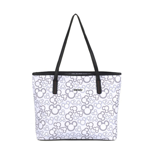 Bolso tote blanco con cabeza de Mickey de Disney