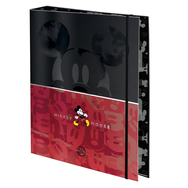 Caderno Fichário Argolado Mickey Mouse 185x251 mm - 48 Folhas