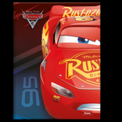 Caderno Brochurão Carros Disney McQueen Close 96 folhas