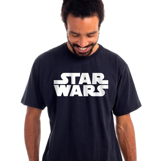 Camiseta Logo Star Wars Clássicos