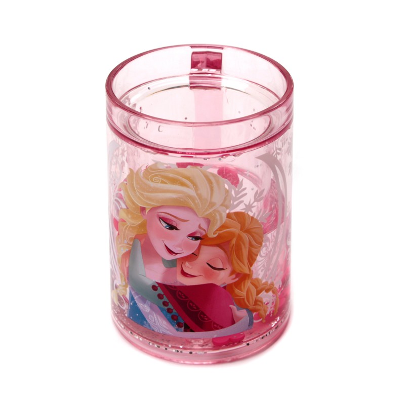 Taza Infantil Doble Capa con Anna y Elsa Frozen Gel 220mL