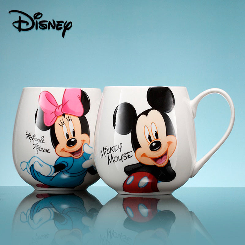 Caneca Mickey and Friends Cerâmica 430ml Oficial Disney