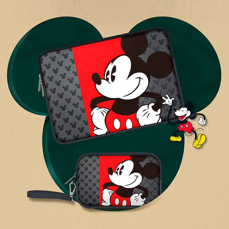 Case Cover for Notebook and Necessaire Mickey Heads Disney