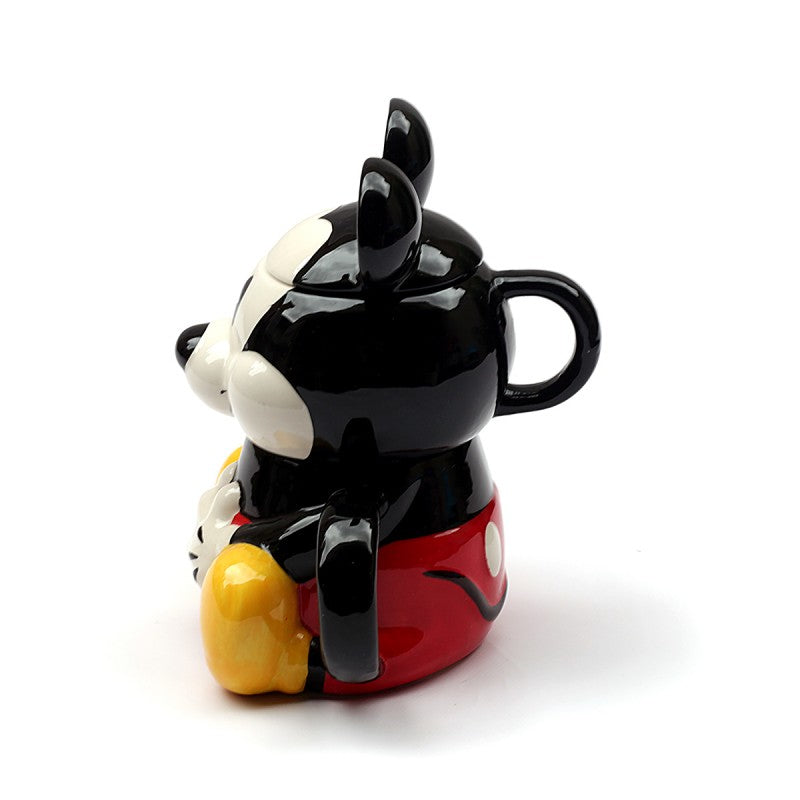 Kettle and 3D Mug W/ Lid Mickey Mouse 720ml