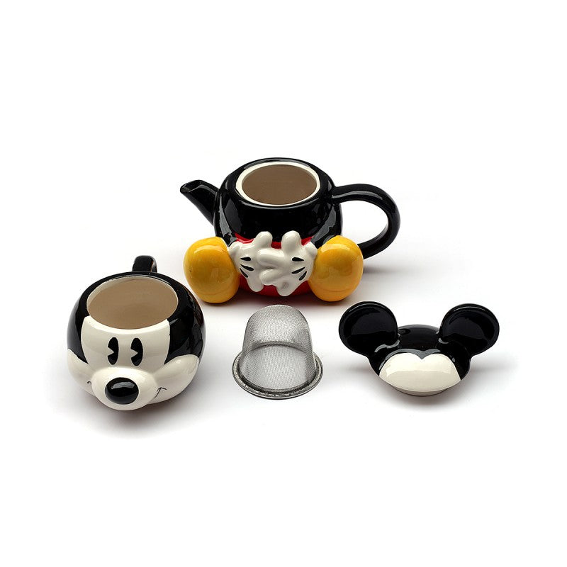 Kettle and 3D Mug W/ Lid Mickey Mouse 720ml