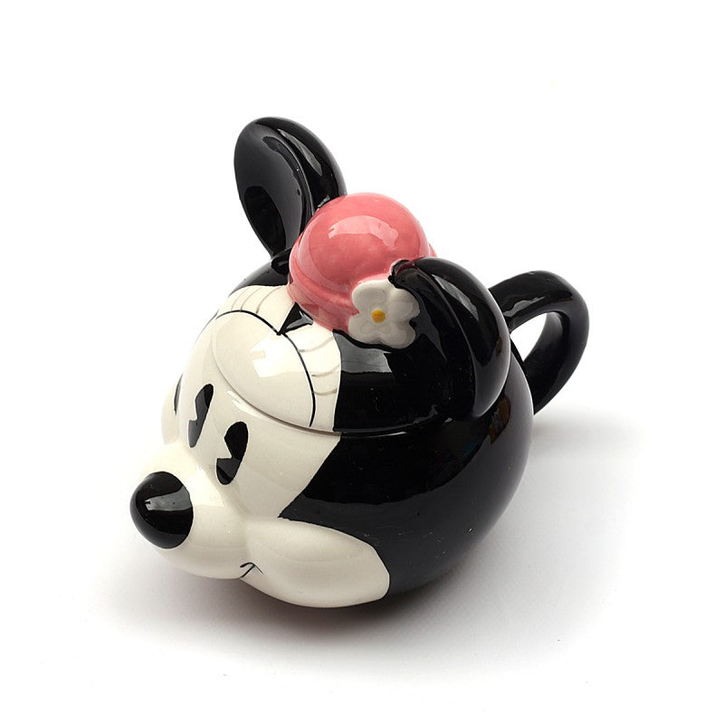 Hervidor 3D y Taza Con Tapa Minnie Mouse 720ml