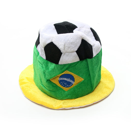 Chapéu Cartola Bola Brasil