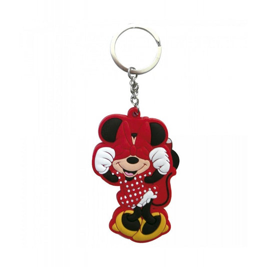 Minnie Mouse Disney Rubber Keyring