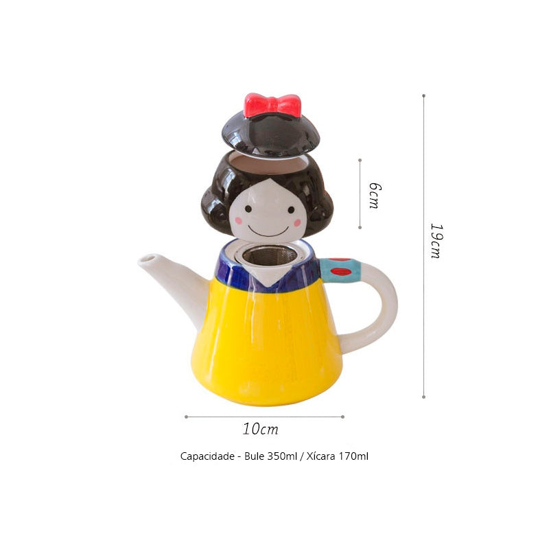 Juego de Té Blancanieves 2 uds