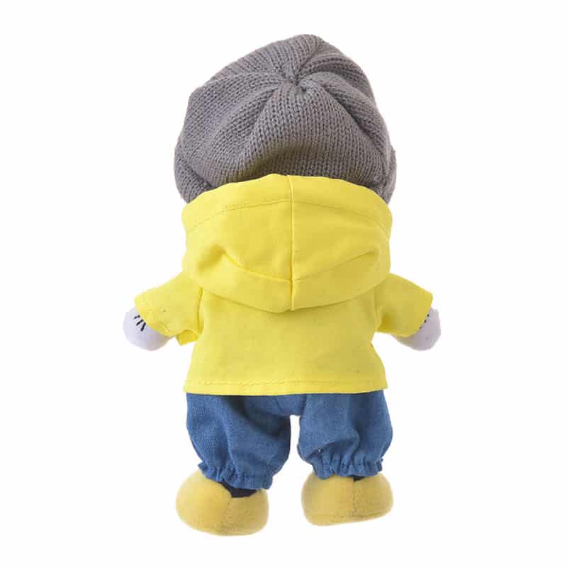 Chaqueta Amarilla con Capucha, Pantalón y Gorro para Peluche nuiMOs Original Disney