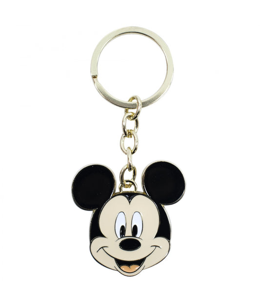 Mickey Head Metal Keychain