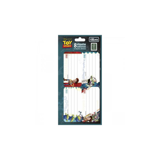 Etiqueta Adesiva para Livros e Cadernos Toy Story Disney Pixar