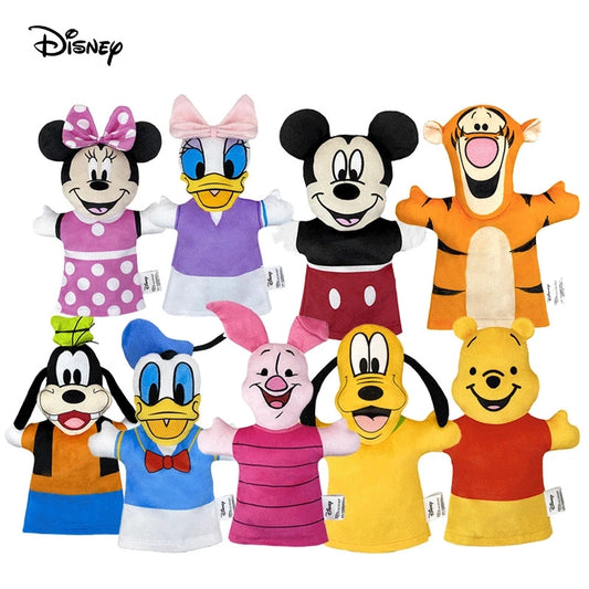 Fantoche de Mão Pelúcia Turma do Mickey e Pooh Oficial Disney