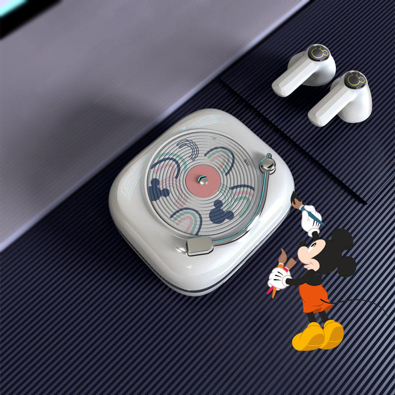 Fones de Ouvido Bluetooth Mickey Minnie Retrô Disney