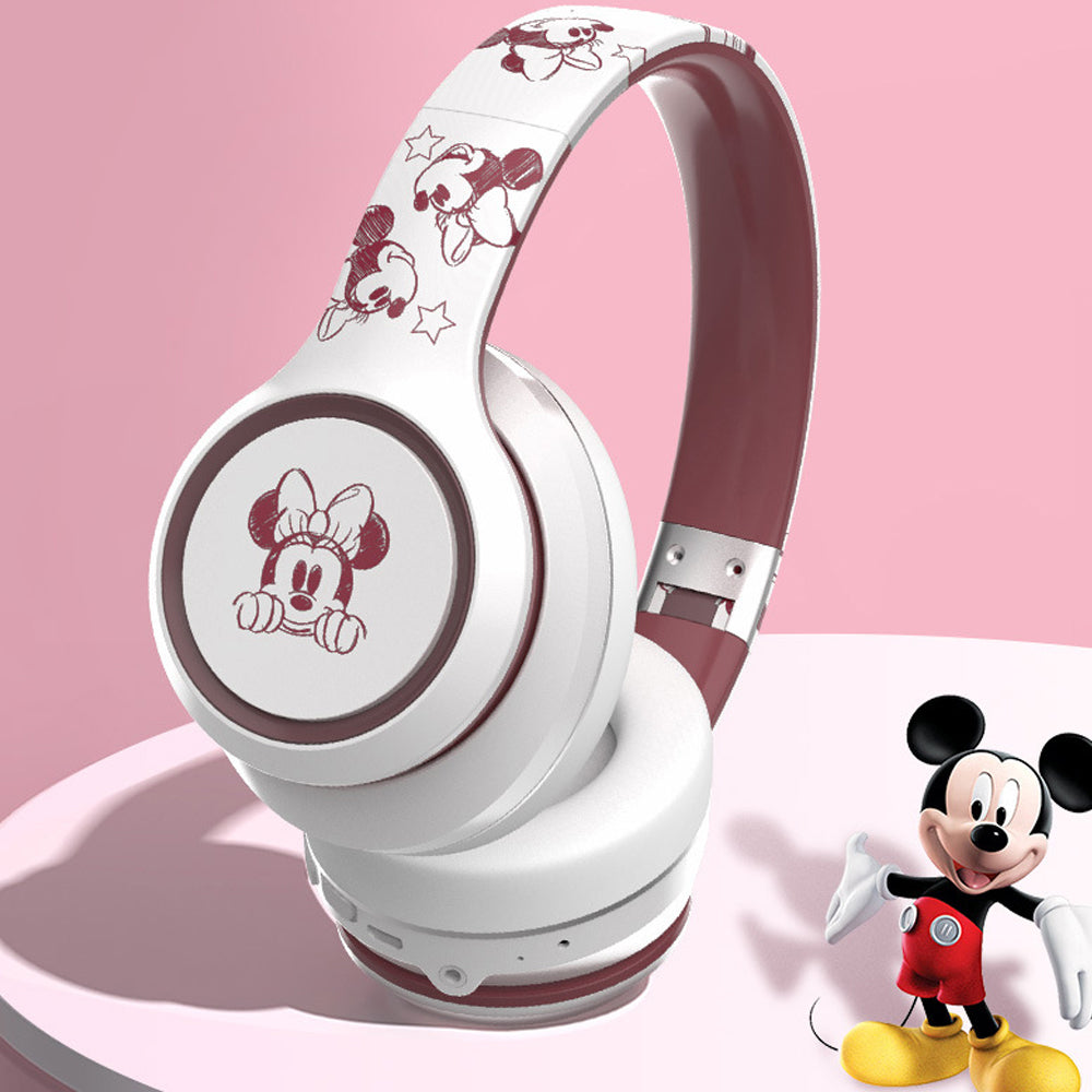 Headphone Mickey Minnie Wireless Bluetooth Surround Disney Headphones