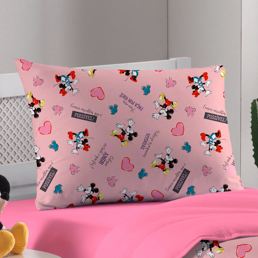 Pillowcase for Minnie Pink Thoughts Pillow