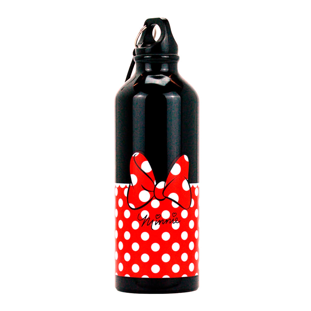 Aluminum Bottle with Minnie Disney Carabiner 500ml