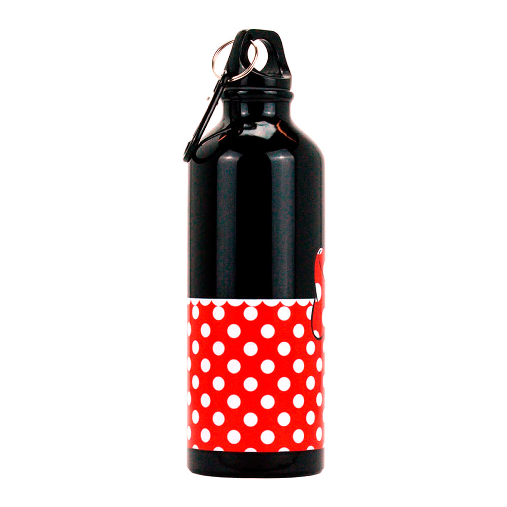 Botella Aluminio con Mosquetón Minnie Disney 500ml