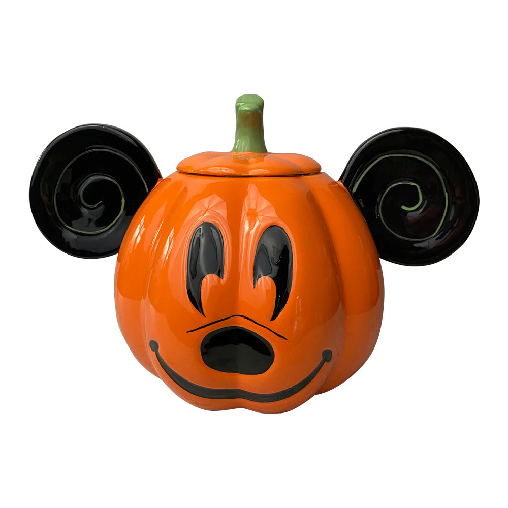 Calabaza Halloween Mickey Cerámica Baleiro Edición Limitada Disney