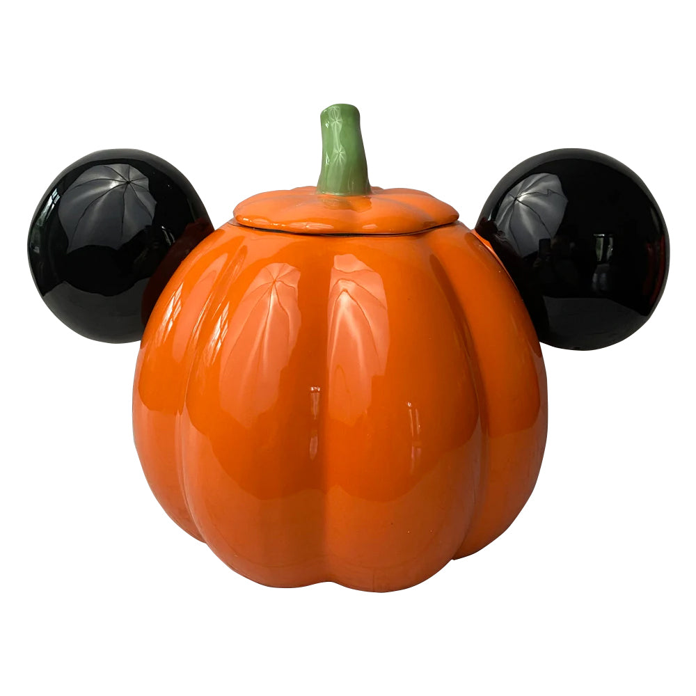 Pumpkin Halloween Mickey Ceramic Baleiro Limited Edition Disney