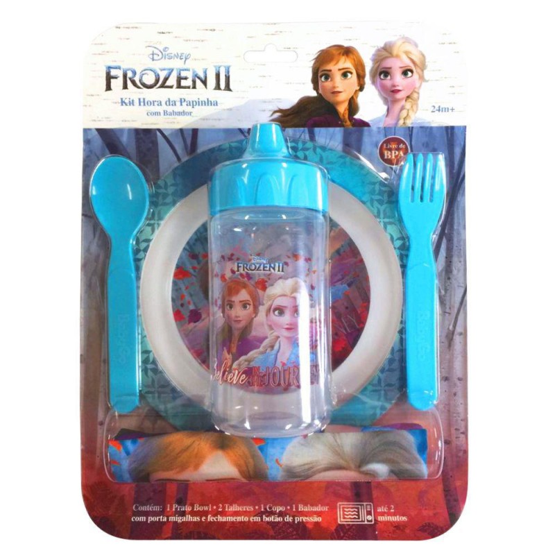 Kit Hora da Papinha Frozen Disney