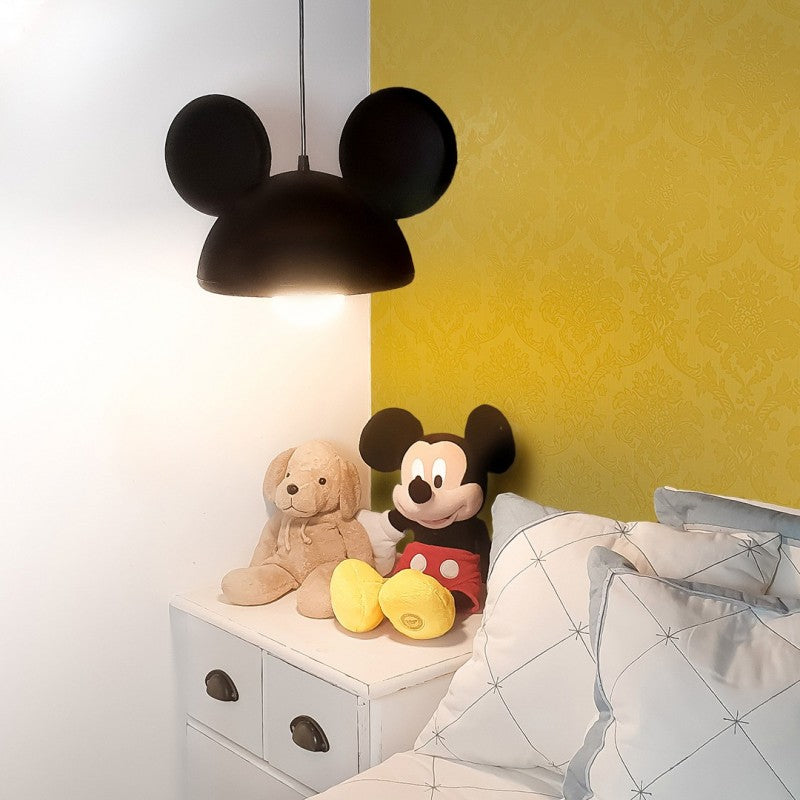 Lámpara Colgante de Techo Mickey Mouse Abierto Negro