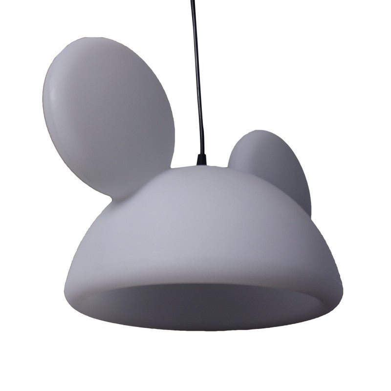 Ceiling Pendant Lamp Mickey Mouse Open White