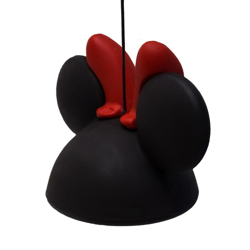 Lámpara Colgante de Techo Minnie Mouse Abierta Negro/Rojo