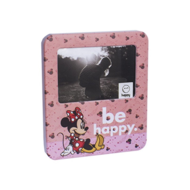 Minnie Classica Be Happy Pink Picture Frame Lamp
