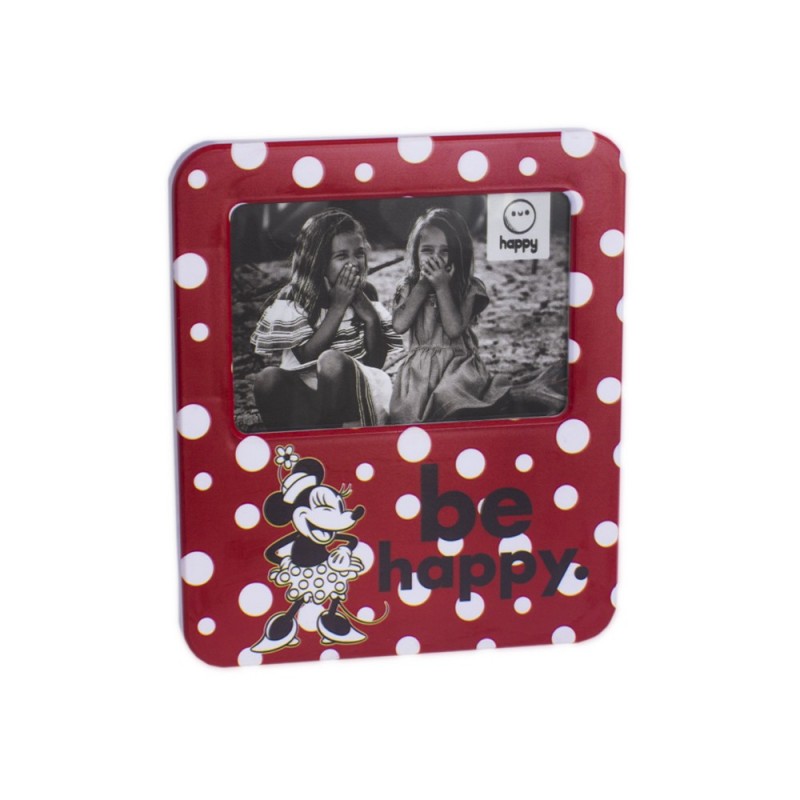 Luminária Porta Retrato Minnie Classica Be Happy Vermelho
