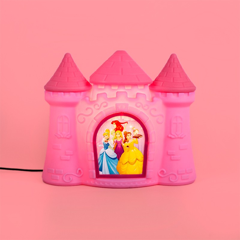 Lámpara del castillo de las princesas de Disney