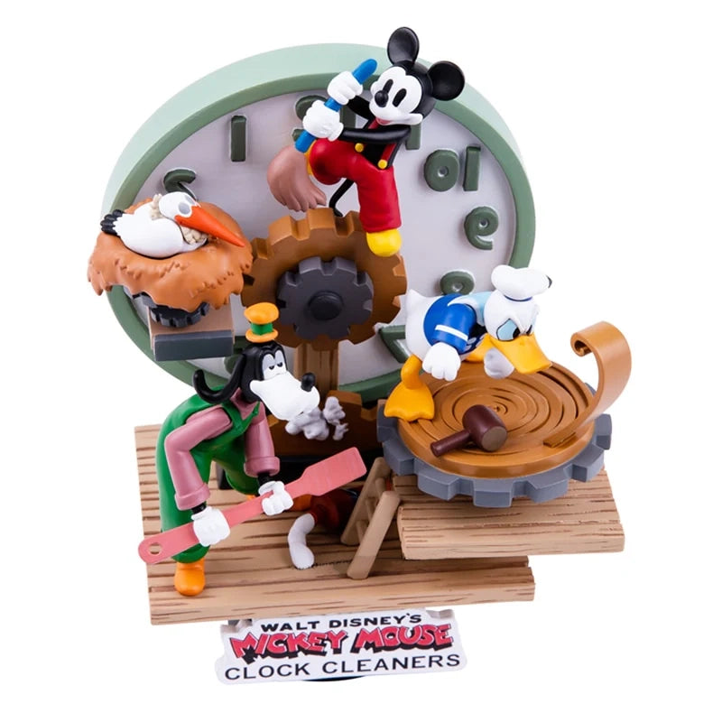 Mickey The Clock Cleaners Disney Statue