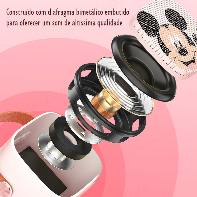 Karaoke Microphone and Mini Speaker Mickey Minnie Disney