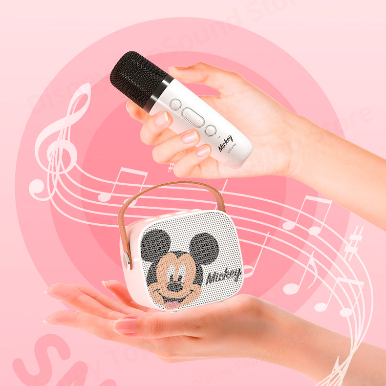 Karaoke Microphone and Mini Speaker Mickey Minnie Disney