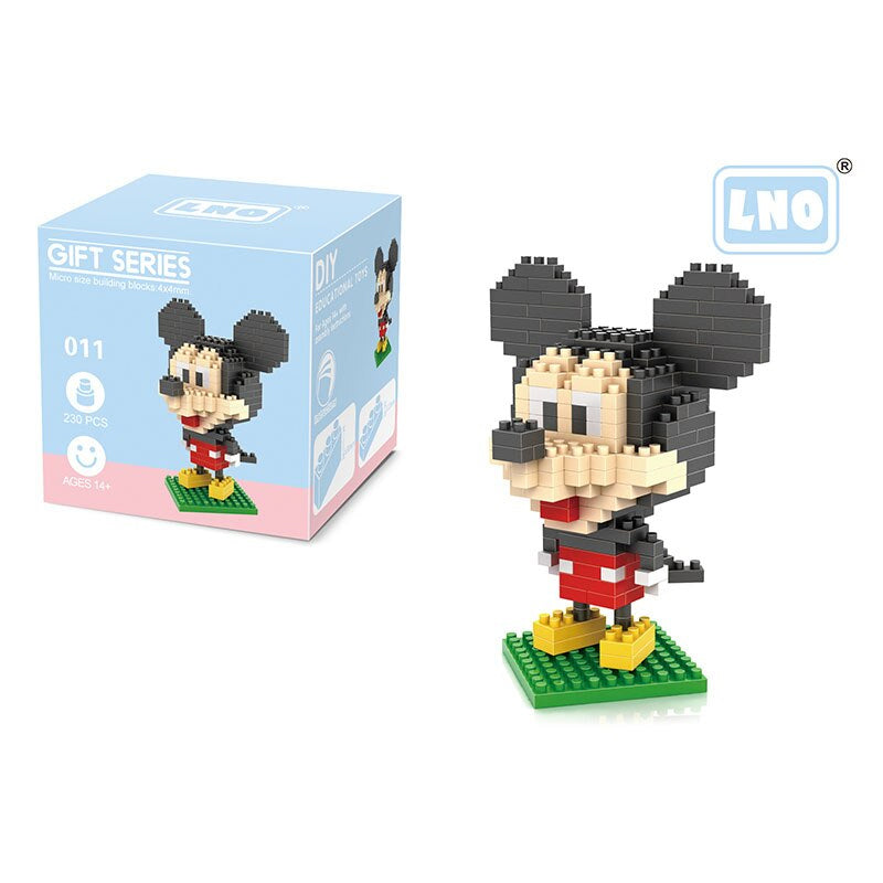 Mini Blocos Mickey e Amigos Disney