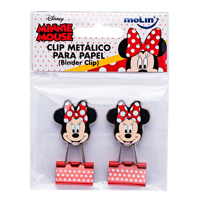 Binder Clip Minnie 25mm Disney