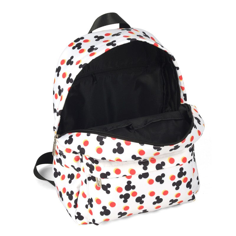 Women's Backpack Mickey Head Gold White Disney