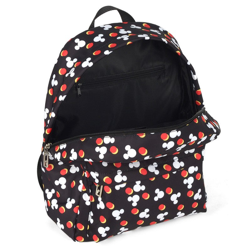 Mochila Mickey Head Dorada Negra Disney