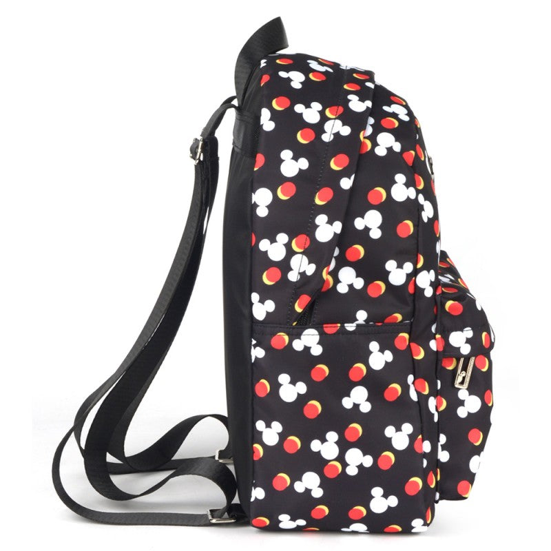 Mochila Mickey Head Dorada Negra Disney