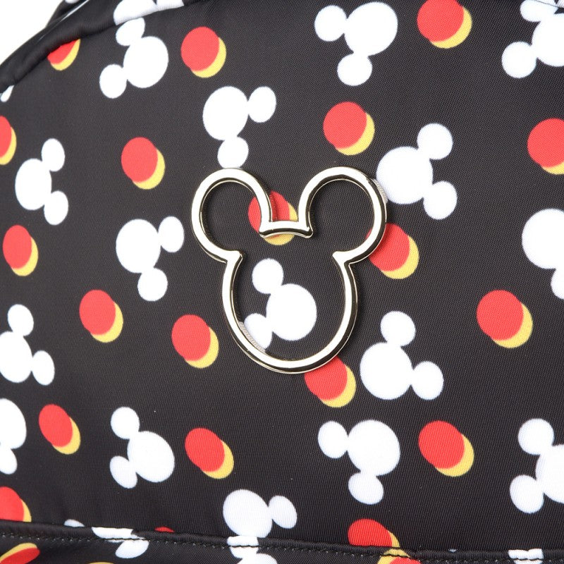 Mochila Mickey Head Dorada Negra Disney