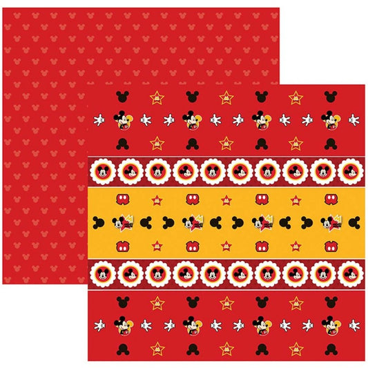 Double Sided Scrapbook Paper 1 Forminha and Toppers